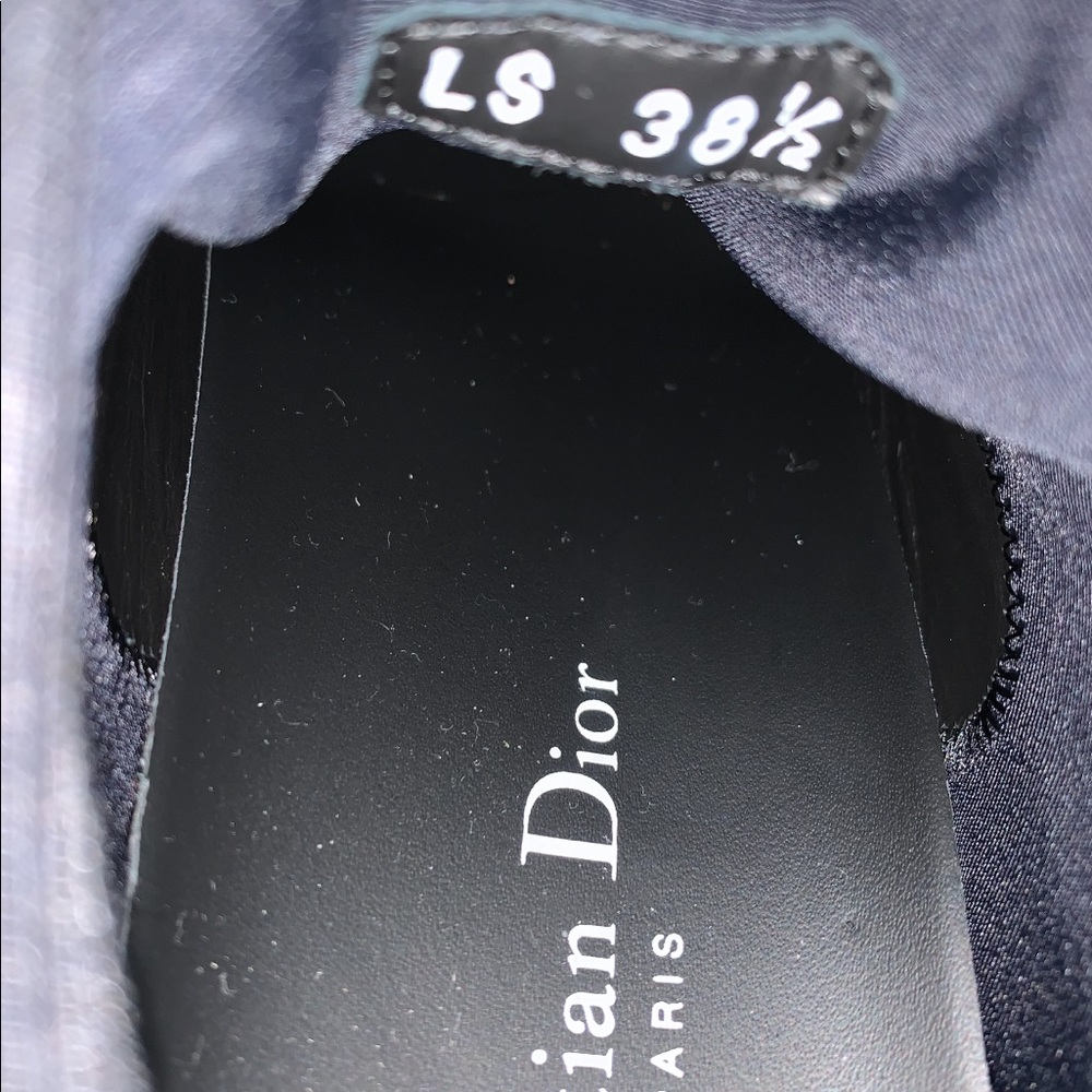 Brand new with box bag and receipt black Christian Dior Womens d connect sneaker - Picture 4 of 9